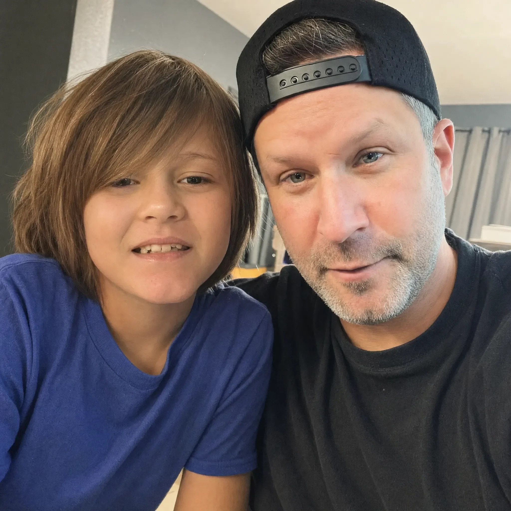 Marc and his son Cal
